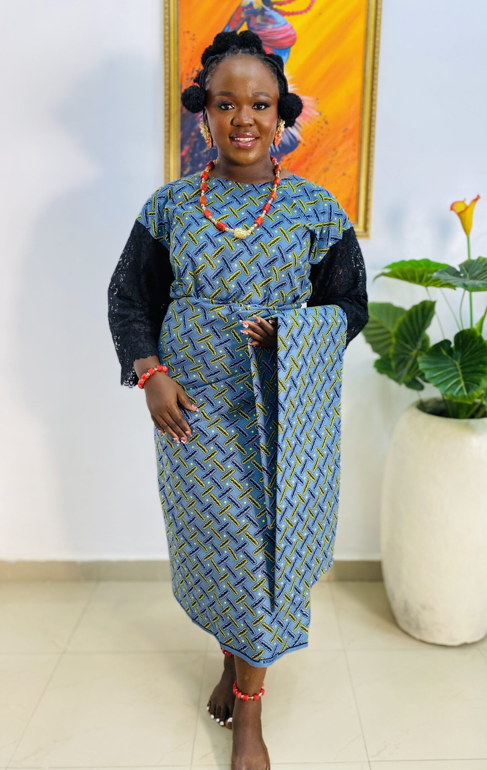 The Anuoluwapo Iro and buba set The Anuoluwapo Iro and buba set