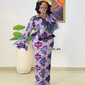 The Ngozi skirt and top