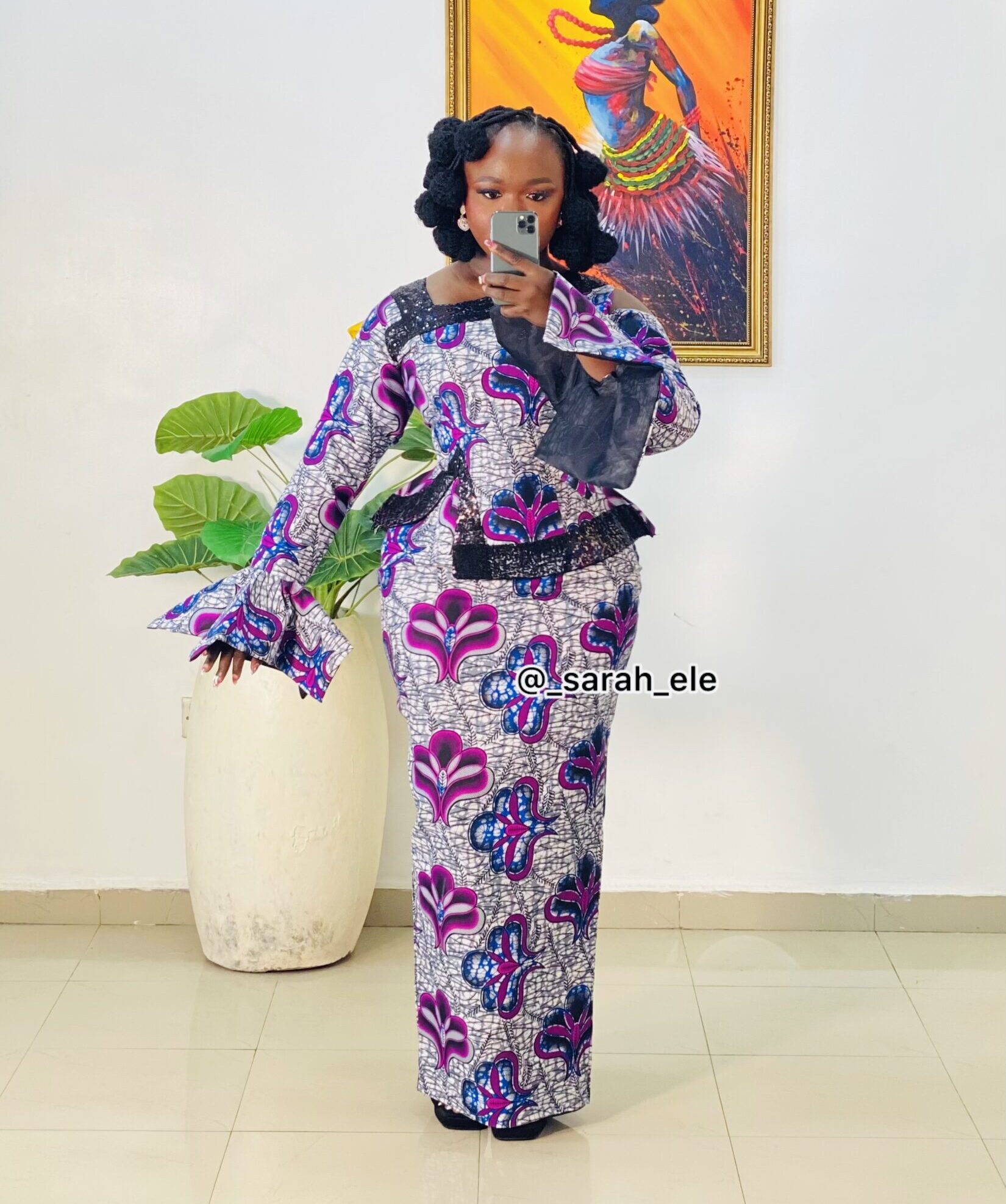 The Ngozi skirt and top The Ngozi skirt and top