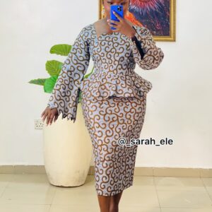 The Chloe skirt and top