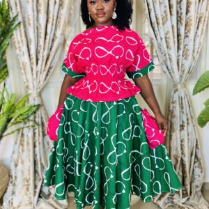 MMD skirt and top set 0090