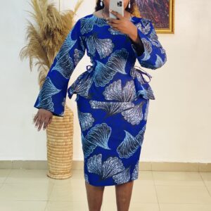 Sara Ele- Ready to wear Fashion in Abuja SaN Skirt amd top set 0040